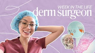 week in the life of a DERM SURGEON [upl. by Mcneil]