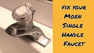 How to fix Moen Singlehandle faucets [upl. by Ennaillij]