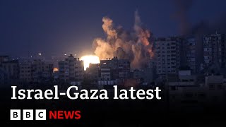 Israel rules out aid to Gaza until Hamas releases hostages  BBC News [upl. by Armin]