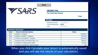 SARS eFiling  How to submit your ITR12 [upl. by Alded126]