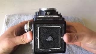 Rolleiflex 28F シャッター速度・絞りの変更（ローライフレックス28F） [upl. by Elyac709]