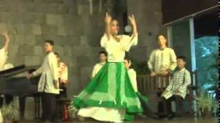 PANDANGGO RINCONADA  Philippine Christmas Folk Dance from Nabua Camarines Sur [upl. by Melamed]