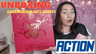 UNBOXING CALENDRIER DE LAVENT ACTION 2023 SPA [upl. by Darice]