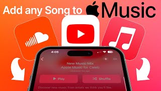 How to add ANY Song to Apple Music [upl. by Anekahs]