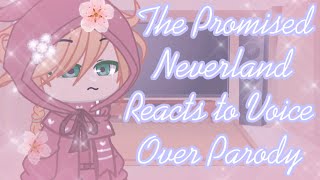 SEASON 2💙The Promised Neverland Reacts To Their Voice Over Parody💙 Gacha Club TPN Lazy [upl. by Ecirual]