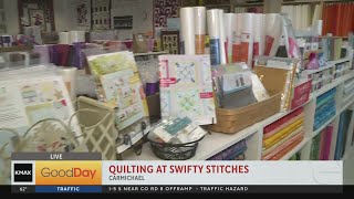 Quilting at Swifty Stitches [upl. by Siuraj]