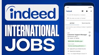 How To Find International Jobs On Indeed Full Guide [upl. by Acirej]