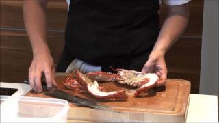 How to Remove Lobster Tail Meat [upl. by Barnum]