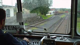 Der Rote Brummer mit dem Schienenbus durch die Vulkaneifel [upl. by Oslec]