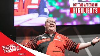 BRILLIANCE IN BUDAPEST  Day Two Afternoon Highlights  2024 Hungarian Darts Trophy [upl. by Alletsyrc]