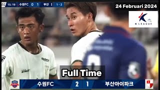 🔴LIVE SUWON FC 2 VS 1 SEOUL FC  PRATAMA ARHAN DI PERTANDINGAN PERDANA LIGA KOREA [upl. by Edniya]