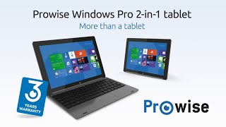 Prowise EducationOnly 101” 32GB 2in1 Windows 81 Tablet [upl. by Edniya]