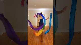 Rainbow Ribbon Dance [upl. by Garnett]