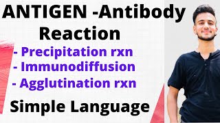 Antigen Antibody reaction in HindiAntigen Antibody reaction in microbiologyPrecipitation reaction [upl. by Swihart]