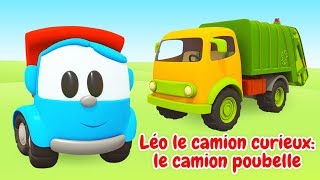 Dessin animé pour enfants Léo le camion Le camion poubelle [upl. by Licko]