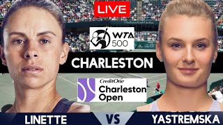 Linette vs Yastremska Live Stream  Charleston Open 2024  Magda Linette vs Dayana Yastremska Live [upl. by Lever]