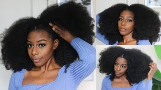 10 Natural Looking Crochet Braids NO CORNROWS or CORNROWS  TYPE 4 HAIR [upl. by Rorie824]