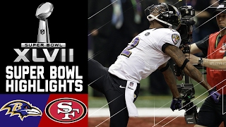 Super Bowl XLVII Recap Ravens vs 49ers  NFL [upl. by Keelin]