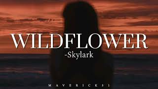 Skylark  Wildflower Lyrics HQ [upl. by Aiouqes]