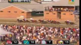 BIG BROWN PREAKNESS 2008 WIN [upl. by Evered328]