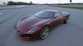 The 1M electric supercar  from Croatia [upl. by Hairym]