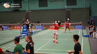 Kento MOMOTA 桃田 賢斗 footwork and skill [upl. by Enwad]