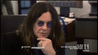 Ozzys Epic Reaction to Randy Rhoads on Crazy Train [upl. by Affer]