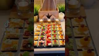 5 Canapés Creativos para Impresionar a tus Invitados  Recetas DarixLAB shorts [upl. by Gisella]