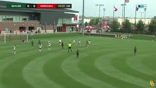 Baylor Soccer Highlights at Nebraska  August 20 2023 [upl. by Casmey62]