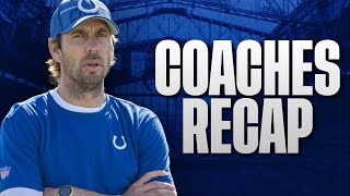 Indianapolis Colts Shane Steichen Talks Injuries And Updates [upl. by Oiramed]