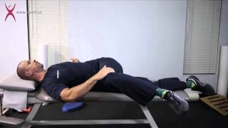 Supine Gluteus Medius Stretch [upl. by Annairam147]