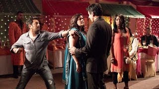 EastEnders 23rd June 2011  Masood Ahmed Punches Yusef Khan [upl. by Nollad150]