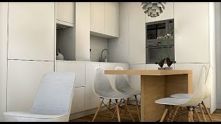 Diseño Interior Apartamento 28 m2 [upl. by Rhiamon]