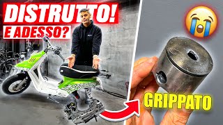 LA GRIPPATA PIÙ BRUTTA DI SEMPRE 😕 La FINE del BOOSTER MALOSSI 70cc🔥 EP1 [upl. by Kora]