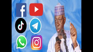 Amfani da Illolin Social Media  Prof Shiekh Umar Sani Fagge [upl. by Saphra]