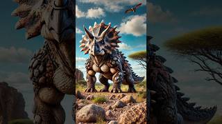 Triceratops and African Kangaroo Mutation 🦘🐬🧬🦸 short animalfusion dinosaur ytshorts ai [upl. by Lati955]