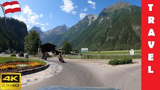 Driving in Austria 6 Ötztal valley Oetz  Sölden  Obergurgl 4K 60fps [upl. by Adila]