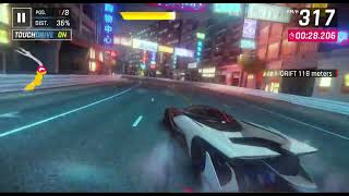 Faraday Future FFZero1 part 1 in daily event in asphalt 9 asphalt9 [upl. by Yddet204]