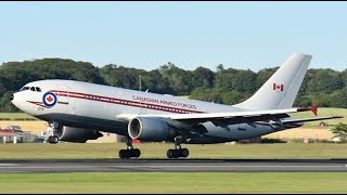 Entire Royal Canadian AirforceRCAF Airbus CC150 Polaris Fleet [upl. by Iinden]