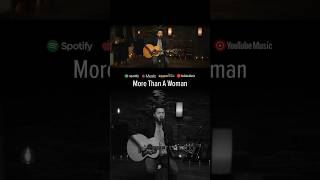 More Than A Woman  Bee Gees Boyce Avenue acoustic coverSaturday Night Fever shorts ballad [upl. by Okim790]