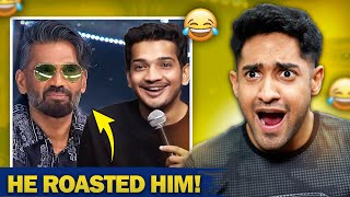 Munawar faruqui Roasted Sunil Shetty FUNNY MEMES [upl. by Lamond]