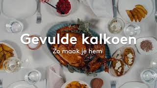 Gevulde Kalkoen met Kerst [upl. by Hameean]