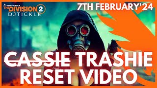 SECRET VENDOR RESET 7TH FEBRUARY 2024 THE DIVISION 2 [upl. by Trilbi]