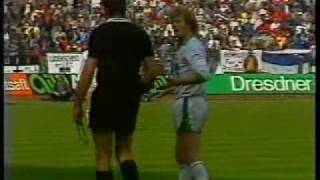 Bayern v Gladbach 198485 Part 1 [upl. by Klingel]