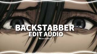 Backstabber  Kesha edit audio Girl youre such a backstabber [upl. by Michey]