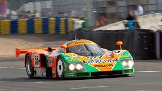 rFactor PURE SOUND Mazda 787B Le Mans 2011 [upl. by Tonie90]