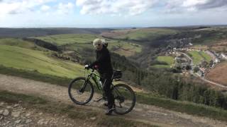 BRIDGEND TO NANTYMOEL CYCLE TRACK LOOP  CYCLING BRIDGEND TO NANTYMOEL ON CYCLE PATH [upl. by Esemaj]