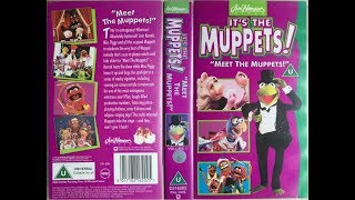 Its the Muppets  quotMeet the Muppetsquot UK VHS 1994 [upl. by Annayrb]