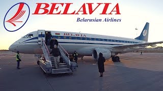 BELAVIA EMBRAER 175  ST PETERSBURG  MINSK [upl. by Norak]