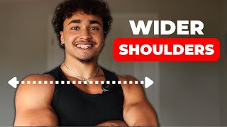 How to Get Wider Shoulders At Home With amp Without Weights [upl. by Lyram19]